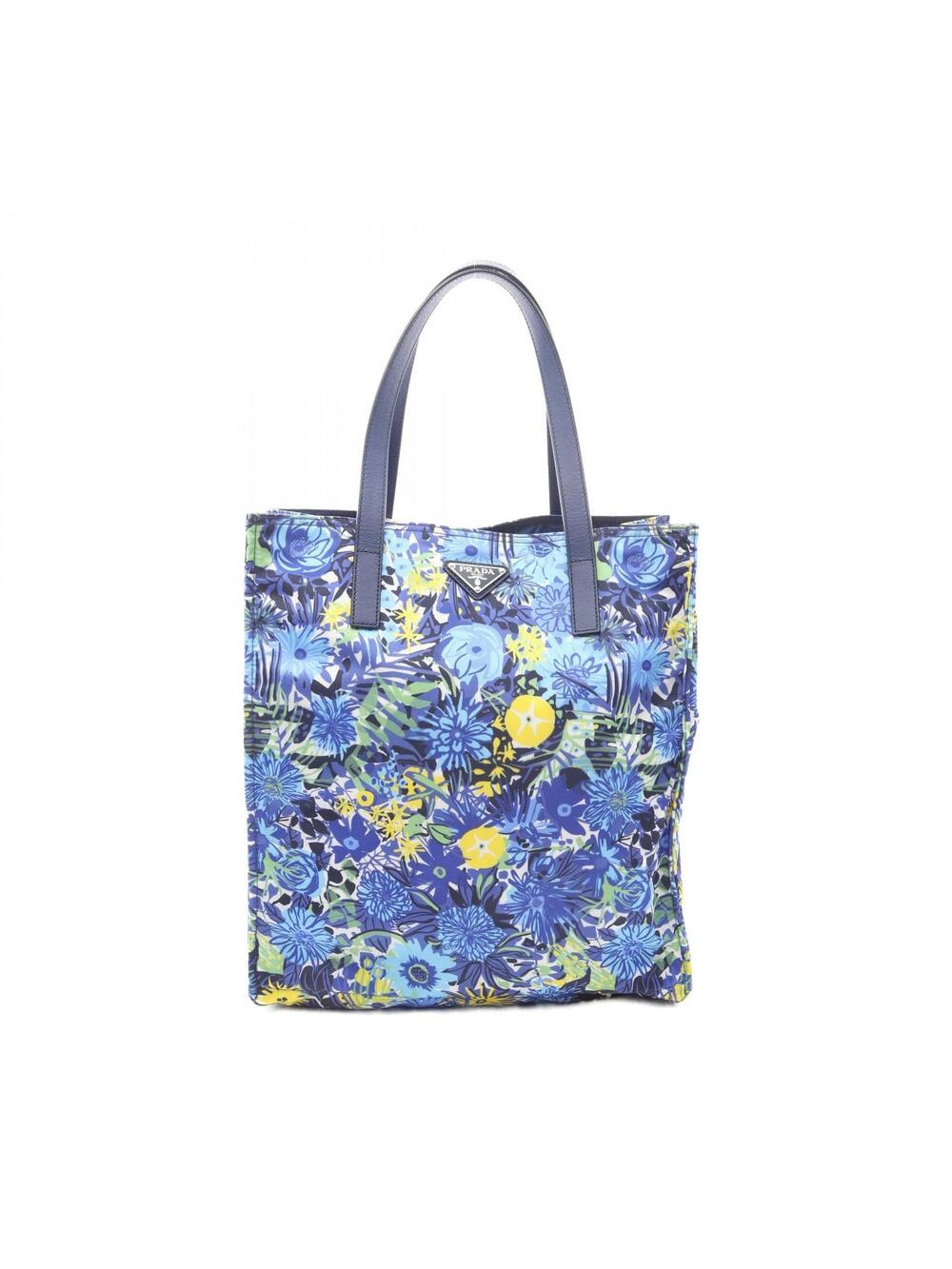 Prada Tessuto Stampato Tote Bag Nylon #371823P69B